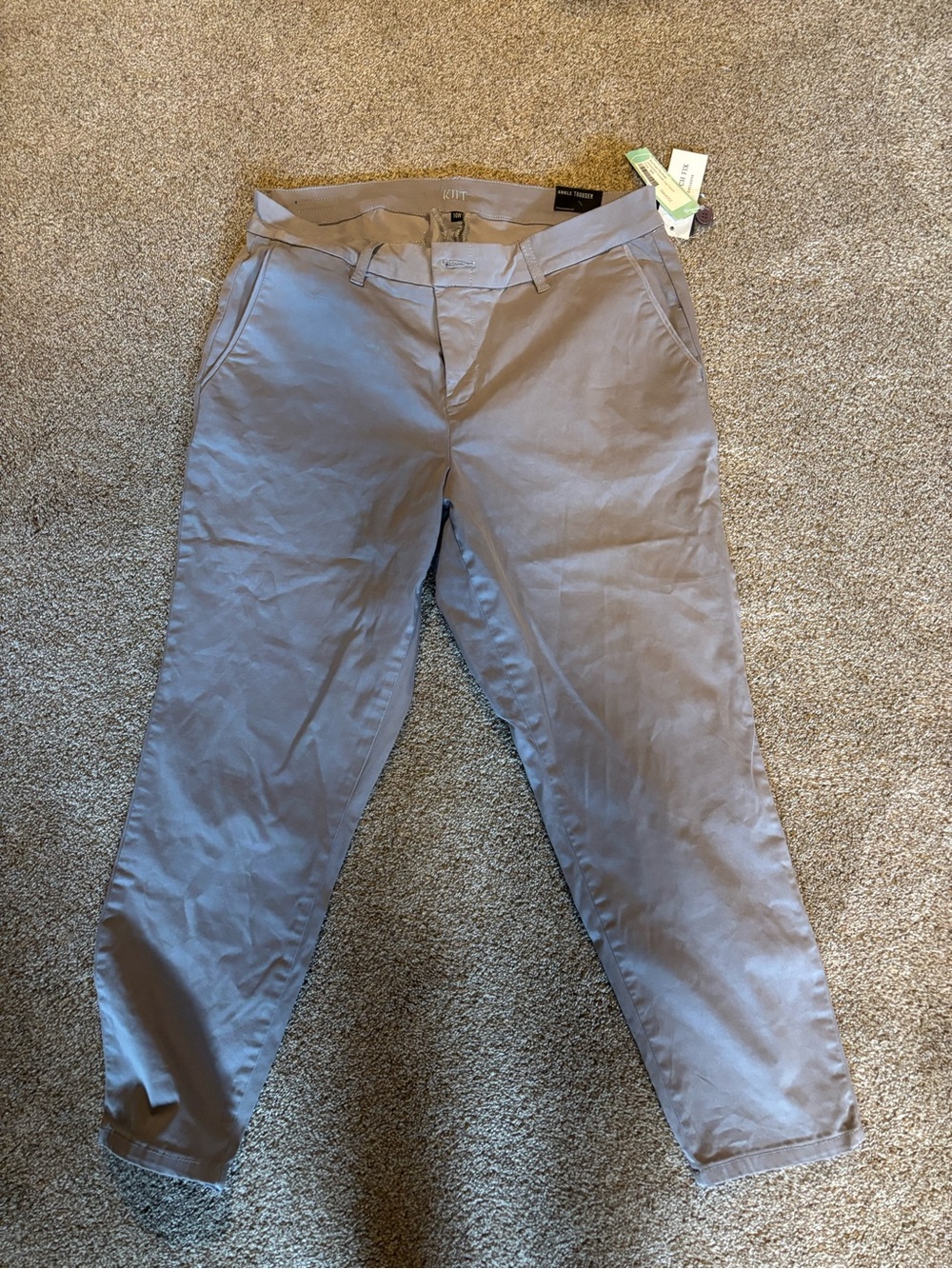 Kut from the Kloth grey Straight-Leg Chinos